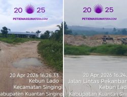 Aktivitas PETI Emas Marak, Lebih dari 10 Rakit Beroperasi di Kebun Lado