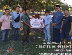 Peduli Masyarakat, PT SBL Jalur Patah Serahkan Bantuan Qurban untuk Masyarakat Sentajo Raya