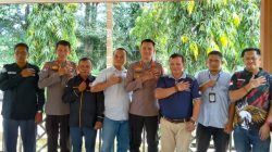 Forum Pers Independent Indonesia berkunjung ke Polres Kuansing untuk audensi bersama Kapolres